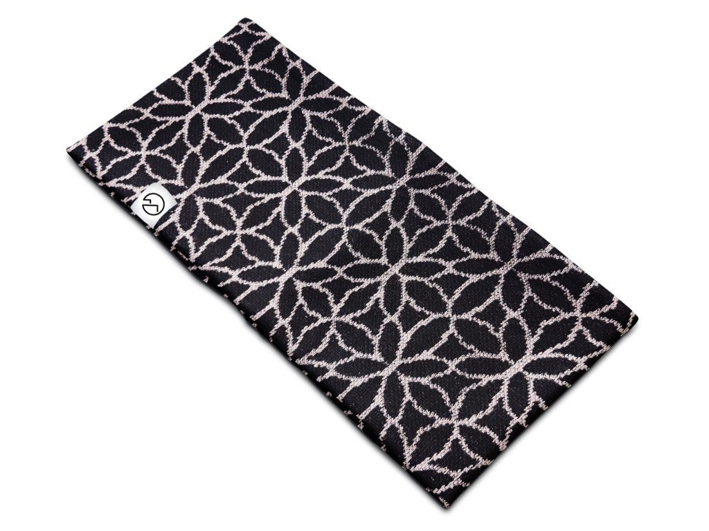 Čelenka Merino Paisley černá